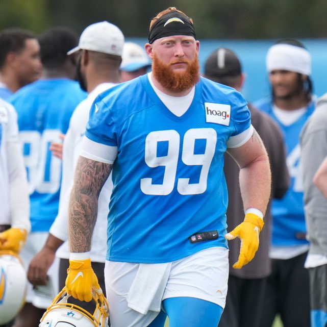 Chargers have named Scott Matlock starting fullback